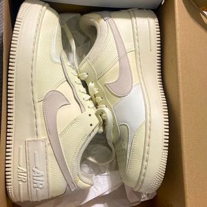 Women’s Air Force 1 Shadow- Coconut Milk/Desert Sand-Sail